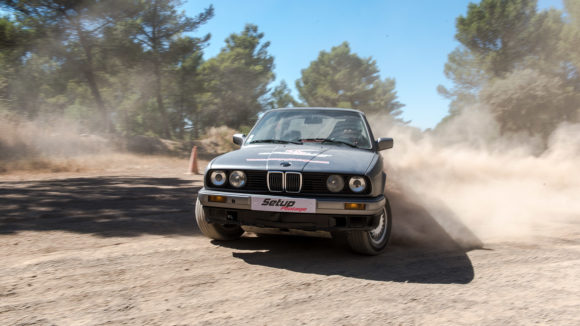 BMW 318is en dérive